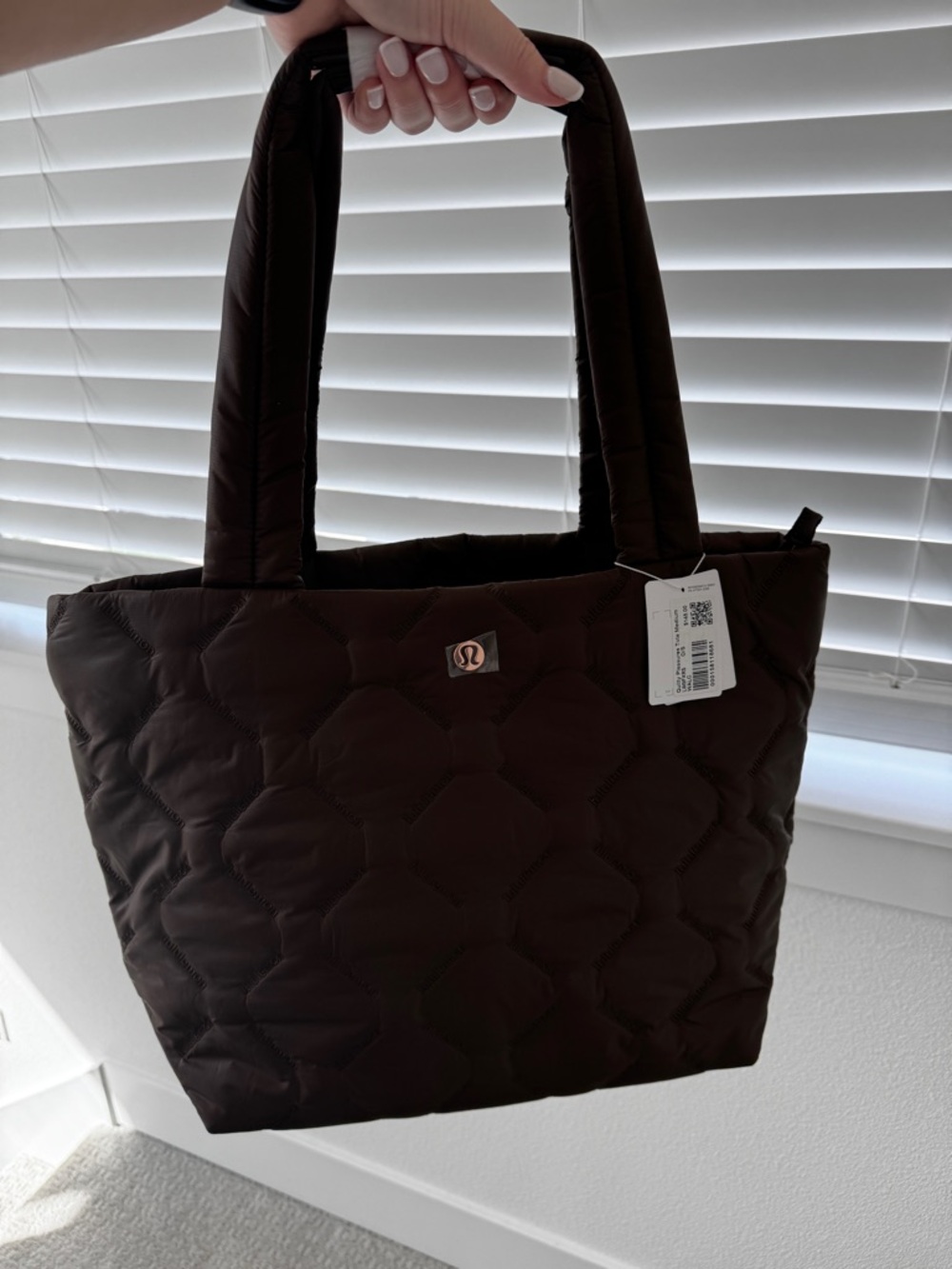 NWT Lululemon Tote — Dark Brown